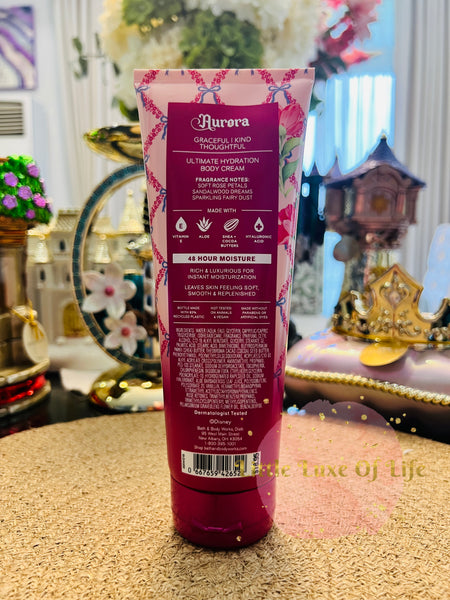 Bath & Body Works 🇺🇸 Disney AURORA Ultimate Hydration Body Cream 8 fl oz / 226g