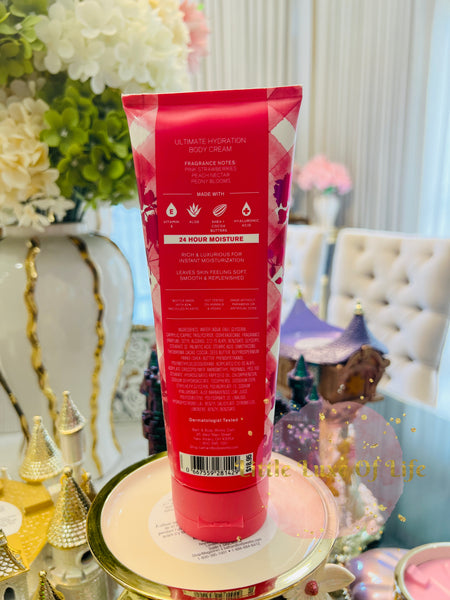 Bath & Body Works 🇺🇸 GINGHAM GORGEOUS Ultimate Hydration Body Cream 8 fl oz / 226g