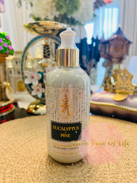 Bath & Body Works 🇺🇸 AROMATHERAPY EUCALYPTUS PINE Body Lotion 8 fl oz / 226g