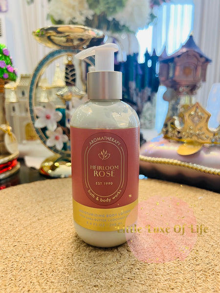 Bath & Body Works 🇺🇸 AROMATHERAPY HEIRLOOM ROSE Body Lotion 8 fl oz / 226g