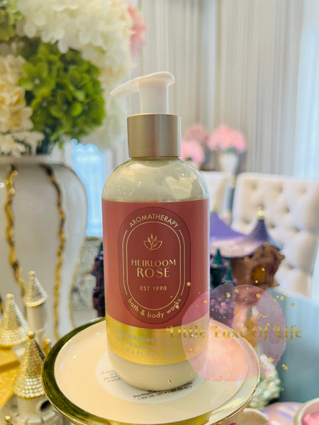 Bath & Body Works 🇺🇸 AROMATHERAPY HEIRLOOM ROSE Body Lotion 8 fl oz / 226g