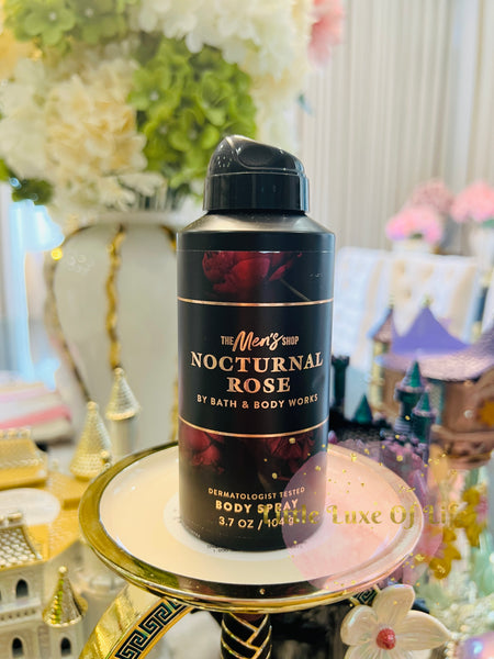 Bath & Body Works 🇺🇸 NOCTURNAL ROSE Men's Body Spray 3.7 oz / 104g