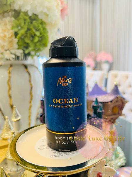 Bath & Body Works 🇺🇸 OCEAN Men's Body Spray 3.7 oz / 104g