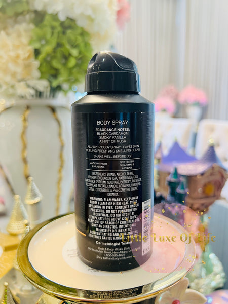 Bath & Body Works 🇺🇸 NOIR Men's Body Spray 3.7 oz / 104g