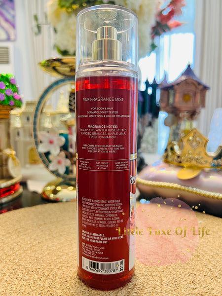 Bath & Body Works 🇺🇸 WINTER CANDY APPLE Fine Fragrance Mist 8 fl oz /236mL