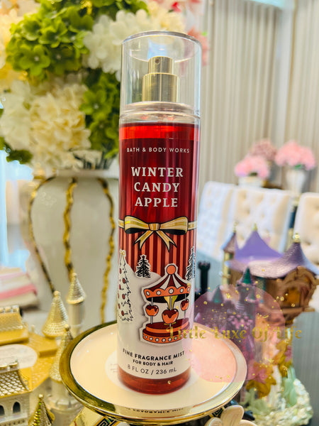 Bath & Body Works 🇺🇸 WINTER CANDY APPLE Fine Fragrance Mist 8 fl oz /236mL