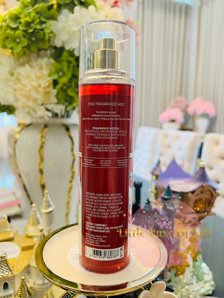 Bath & Body Works 🇺🇸 WINTER CANDY APPLE Fine Fragrance Mist 8 fl oz /236mL