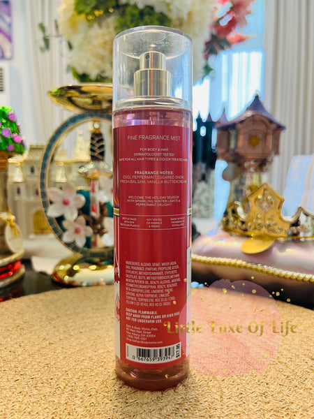 Bath & Body Works 🇺🇸 TWISTED PEPPERMINT Fine Fragrance Mist 8 fl oz /236mL