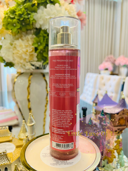 Bath & Body Works 🇺🇸 TWISTED PEPPERMINT Fine Fragrance Mist 8 fl oz /236mL