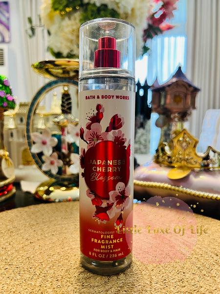 Bath & Body Works 🇺🇸 JAPANESE CHERRY BLOSSOM Fine Fragrance Mist 8 fl oz /236mL