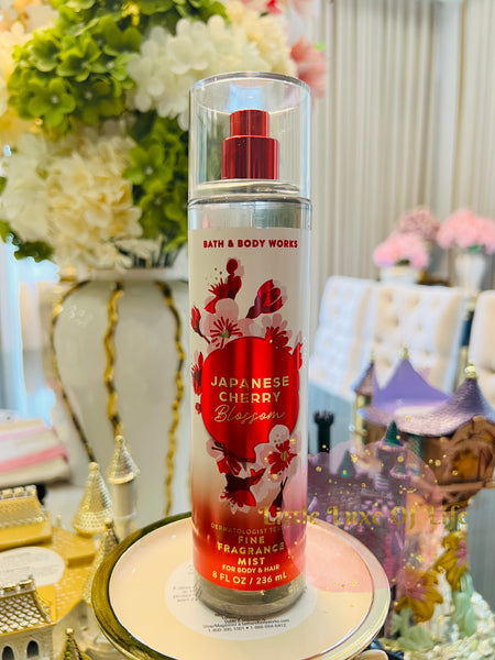 Bath & Body Works 🇺🇸 JAPANESE CHERRY BLOSSOM Fine Fragrance Mist 8 fl oz /236mL