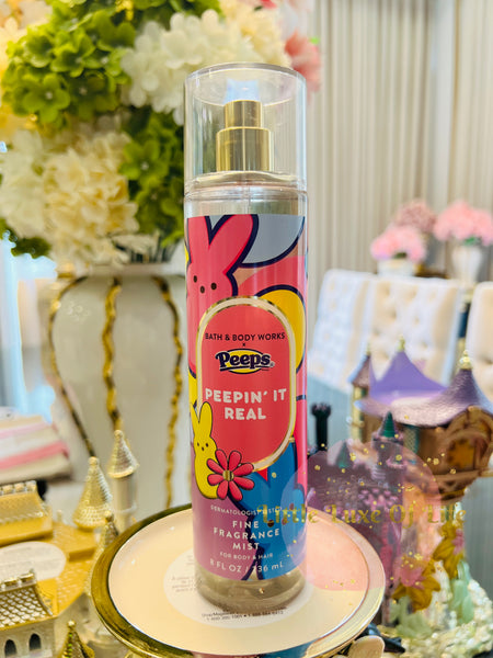 Bath & Body Works 🇺🇸 PEEPIN' IT REAL Fine Fragrance Mist 8 fl oz /236mL