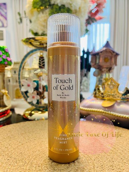 Bath & Body Works 🇺🇸 TOUCH OF GOLD Fine Fragrance Mist 8 fl oz /236mL
