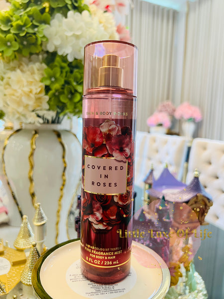Bath & Body Works 🇺🇸 COVERED IN ROSES Fine Fragrance Mist 8 fl oz /236mL