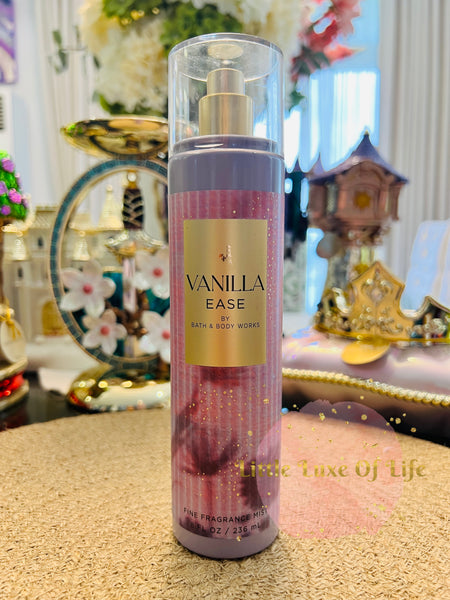 Bath & Body Works 🇺🇸 VANILLA EASE Fine Fragrance Mist 8 fl oz /236mL