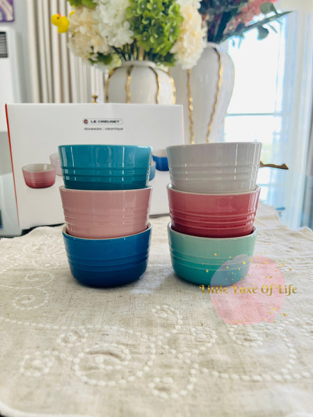 Le Creuset Mini Ramekins 3 1/2 fl. oz., Set of 6 - MULTICOLOR