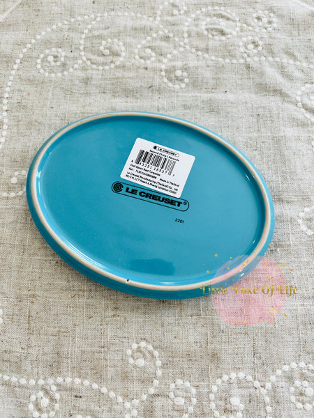 Le Creuset Oval Spoon Rest ( SECOND CHOIX) - TURQUOISE