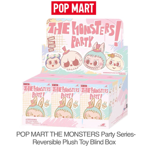 ORIGINAL POP MART THE MONSTERS Party Series-Reversible Plush Toy