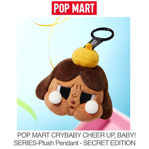 POP MART CRYBABY CHEER UP, BABY! SERIES-Plush Pendant 1pc BLIND BOX