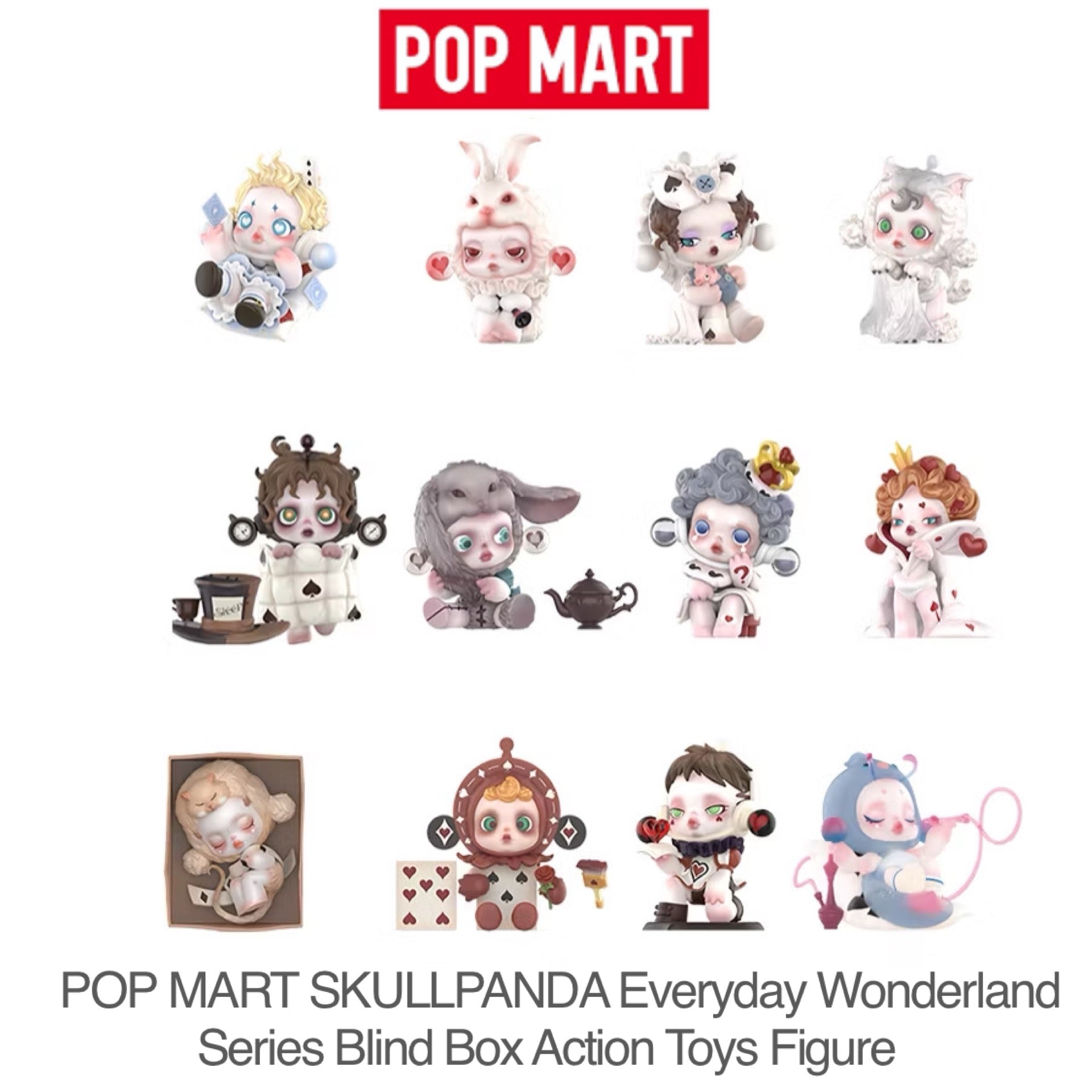 ORIGINAL POP MART SKULLPANDA Everyday Wonderland Series