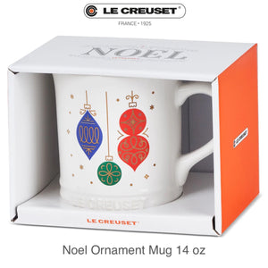 Le Creuset Noel Ornament Mug 14 oz