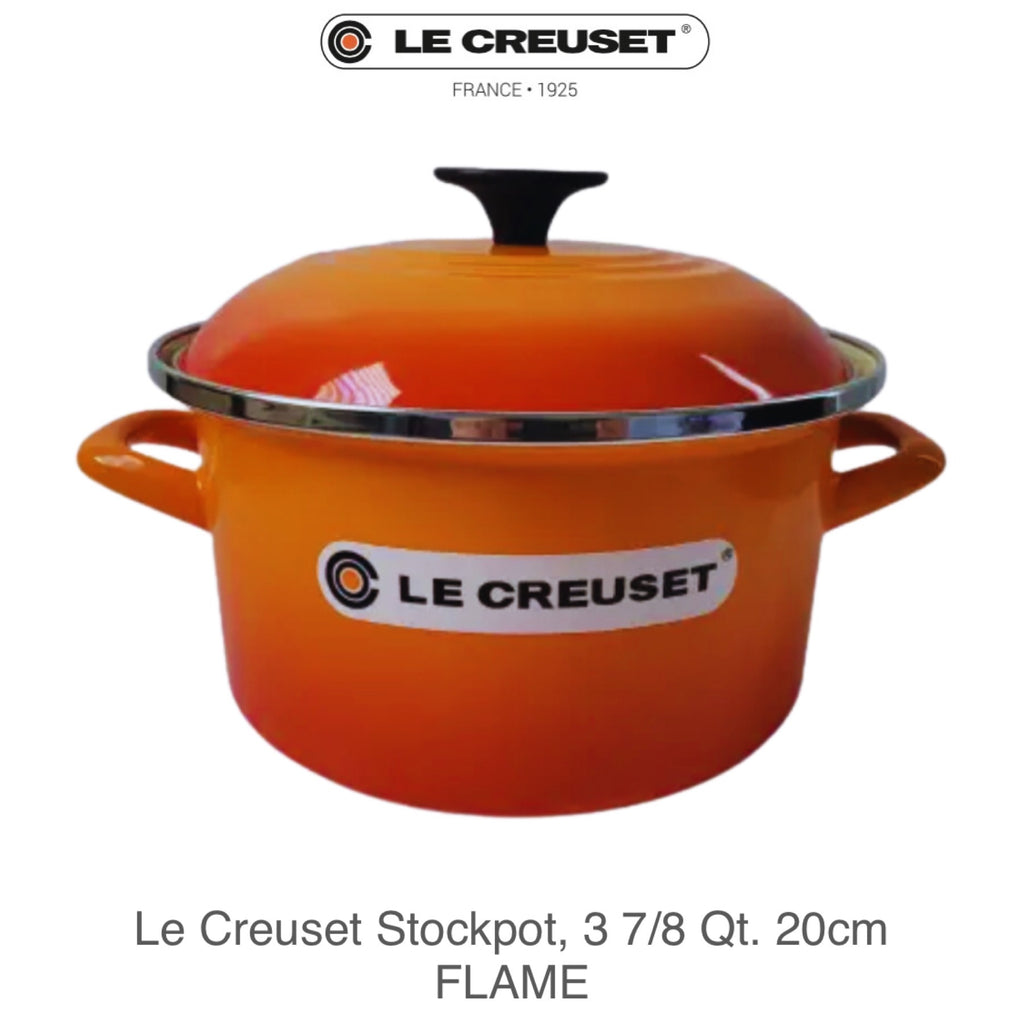 Le Creuset 8 qt Stockpot - Flame