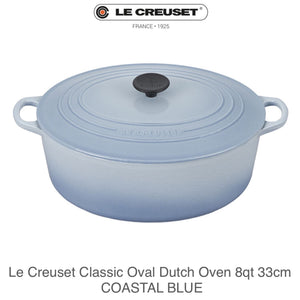 Le Creuset 8-Quart Enameled Cast Iron Oval Dutch Oven