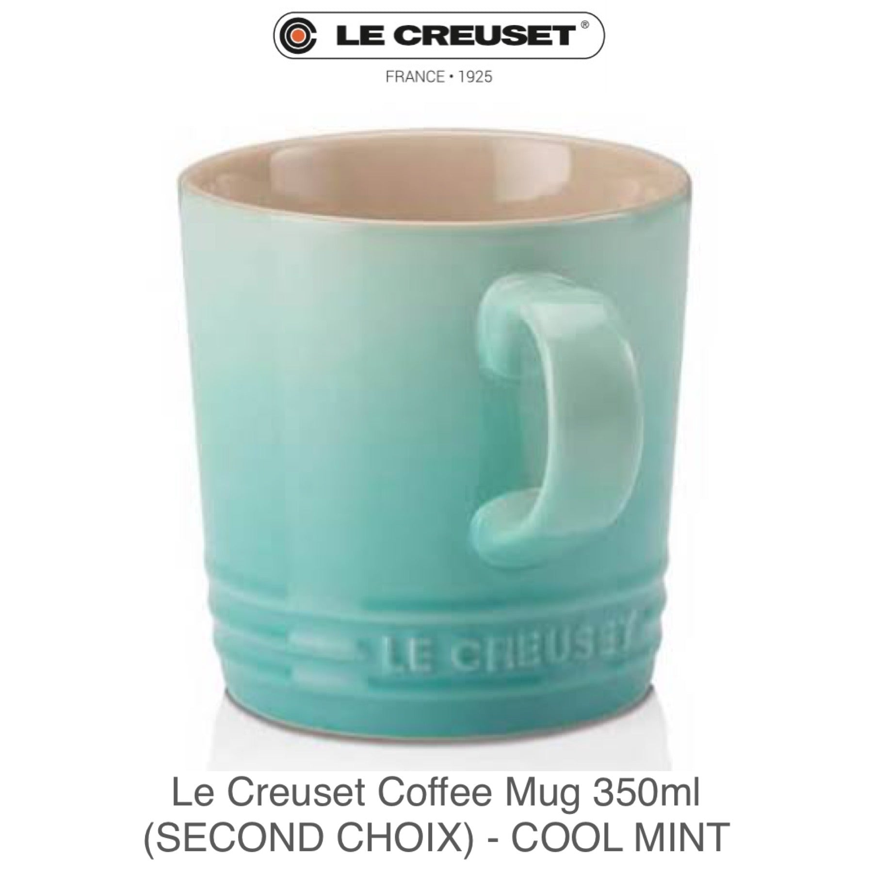 Le Creuset Coffee Mug 350ml (SECOND CHOIX) - COOL MINT