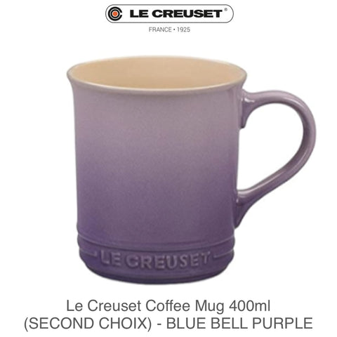 Le Creuset Coffee Mug 400ml (SECOND CHOIX) - BLUE BELL PURPLE