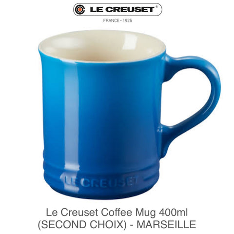 Le Creuset Coffee Mug 400ml (SECOND CHOIX) - MARSEILLE