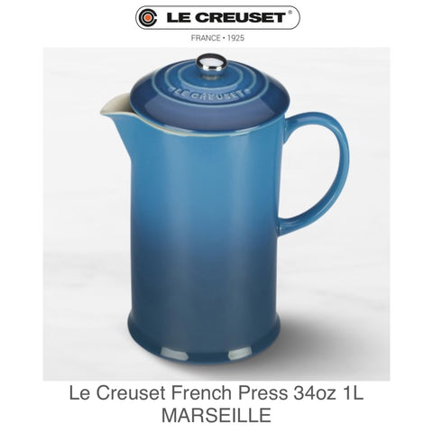 Le Creuset 34-Oz. French Press - MARSEILLE