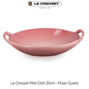 Le Creuset Wok Dish 20cm - ROSE QUARTZ