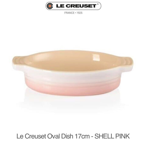 Le Creuset Oval Dish 17cm - SHELL PINK