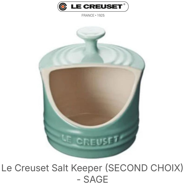 Le Creuset Salt Keeper (SECOND CHOIX) - SAGE