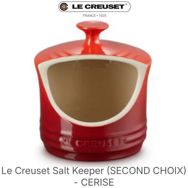 Le Creuset Salt Keeper (SECOND CHOIX) - CERISE