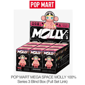 ORIGINAL POP MART MEGA SPACE MOLLY 100% Series 3