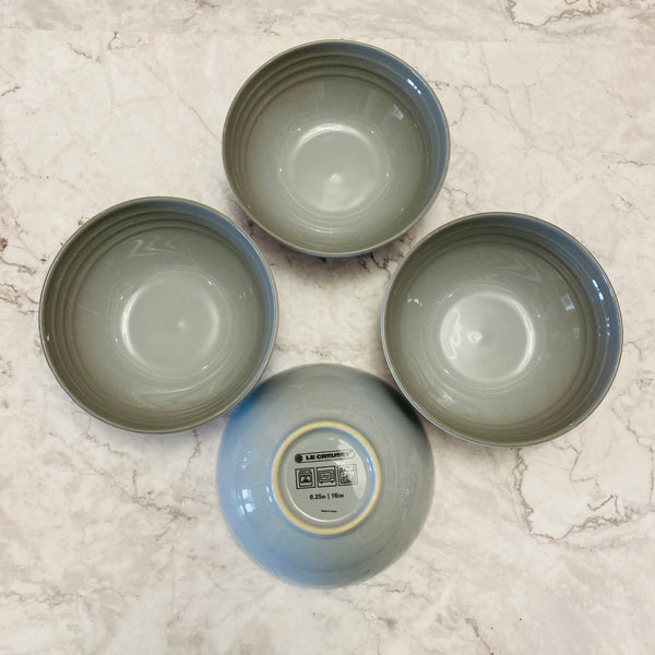 Le Creuset Vancouver Cereal Bowls, Set of 4 - FRENCH GREY