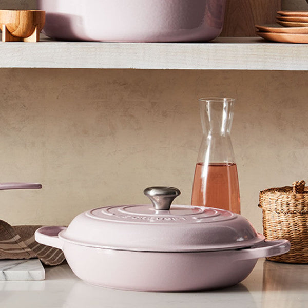 Le Creuset Signature Braiser 5QT 32cm - SHALLOT