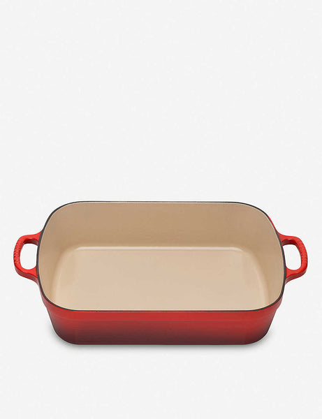 Le Creuset Enamelled Cast Iron Roasting Tray 5.25QT 33cm -CERISE