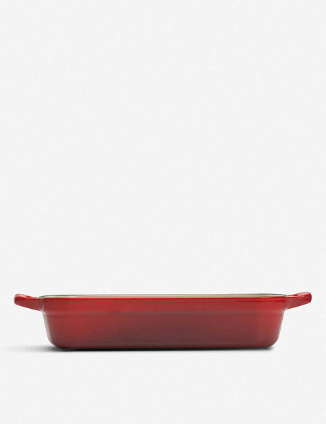 Le Creuset Enamelled Cast Iron Roasting Tray 5.25QT 33cm -CERISE