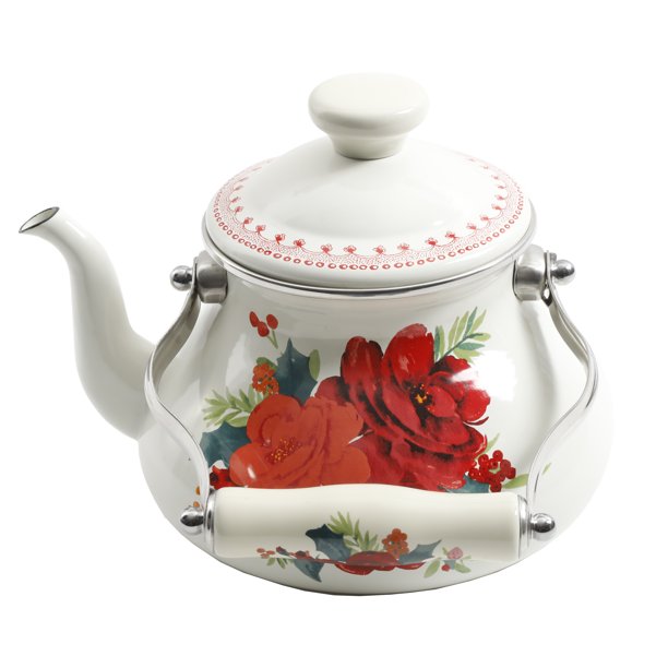 The Pioneer Woman Cheerful Rose 4-Quart Dutch Oven