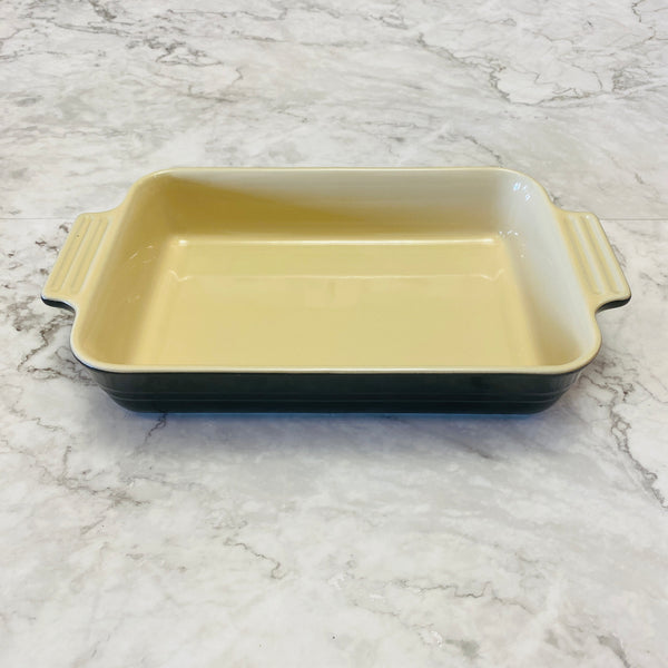 Le Creuset Stoneware Rectangular Dish 25cm (SECOND CHOIX)- BLACK ONYX