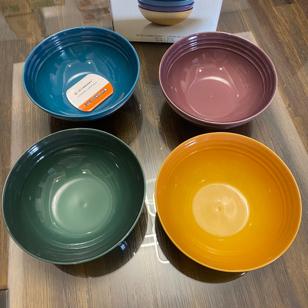 Le Creuset Botanique Collection Cereal Bowls 22 oz, Set of 4