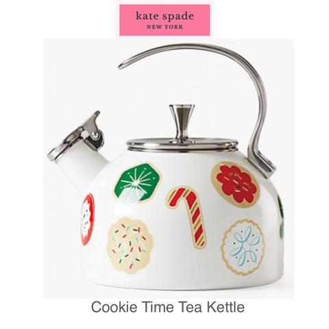 KATE SPADE Cookie Time Tea Kettle
