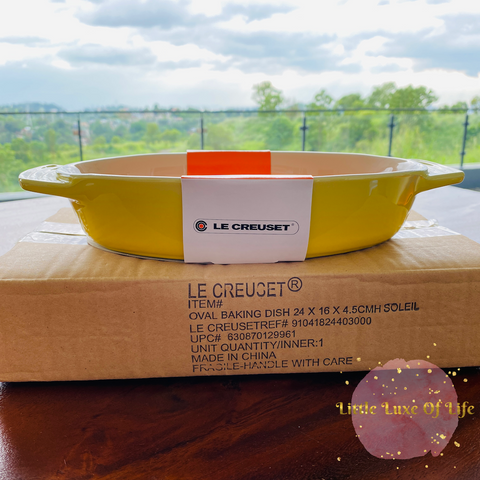 Le Creuset Signature Oval Baking Dish 24cm 9.5"inch 0.9qt - SOLEIL