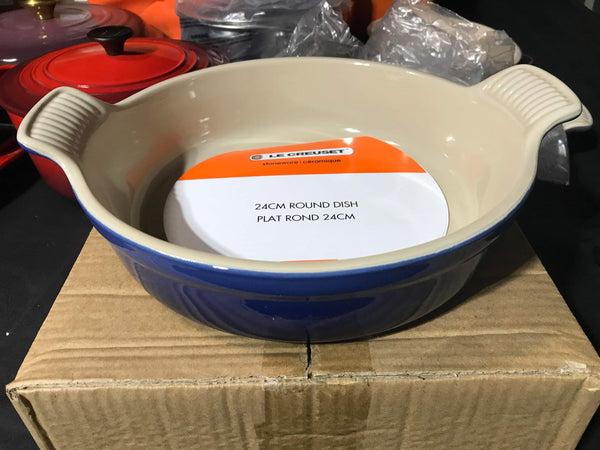 Le Creuset Round Dish 24cm - COBALT