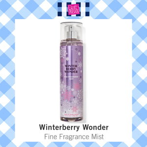 Bath & Body Works WINTERBERRY WONDER Fine Fragrance Mist