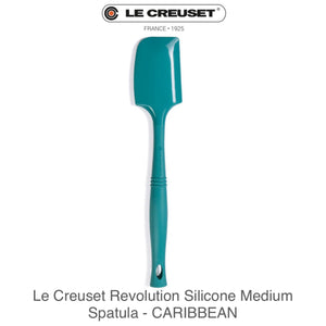 Le Creuset  Revolution Silicone Medium Spatula - CARIBBEAN