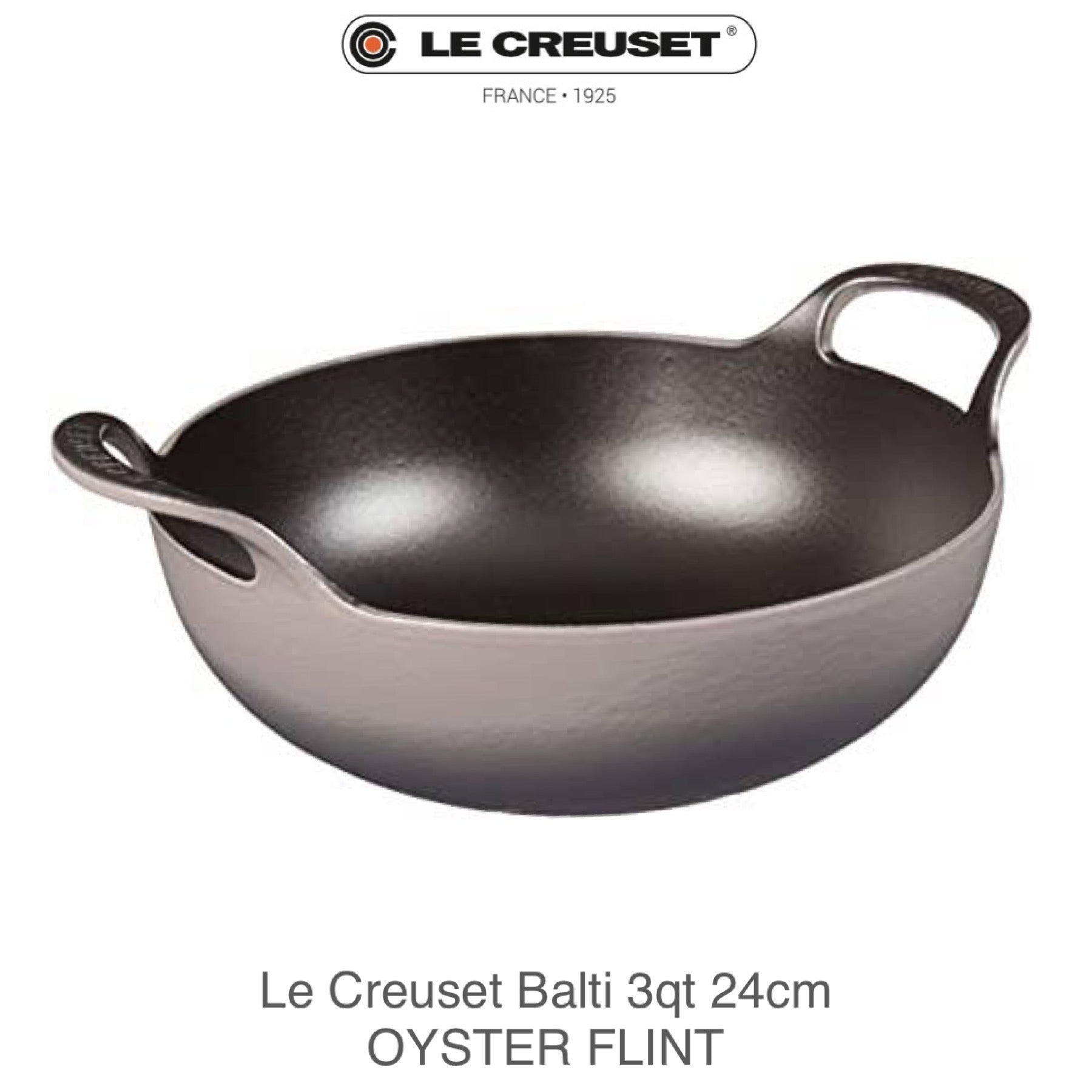 Le Creuset Of America Enameled Cast Iron Balti Dish, 3-Quart, Caribbean