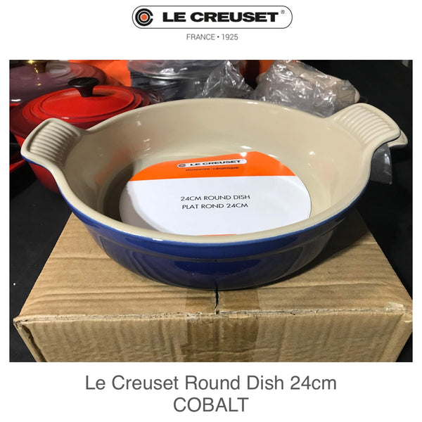 Le Creuset Round Dish 24cm - COBALT